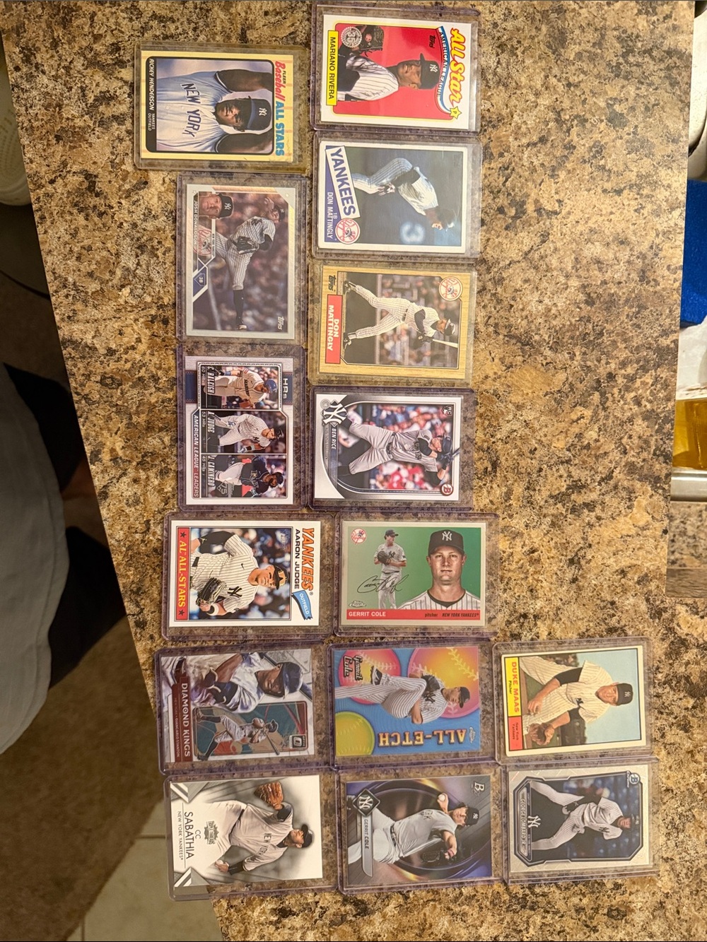New York Yankees Baseball Card Lot - Vintage and Rookies included